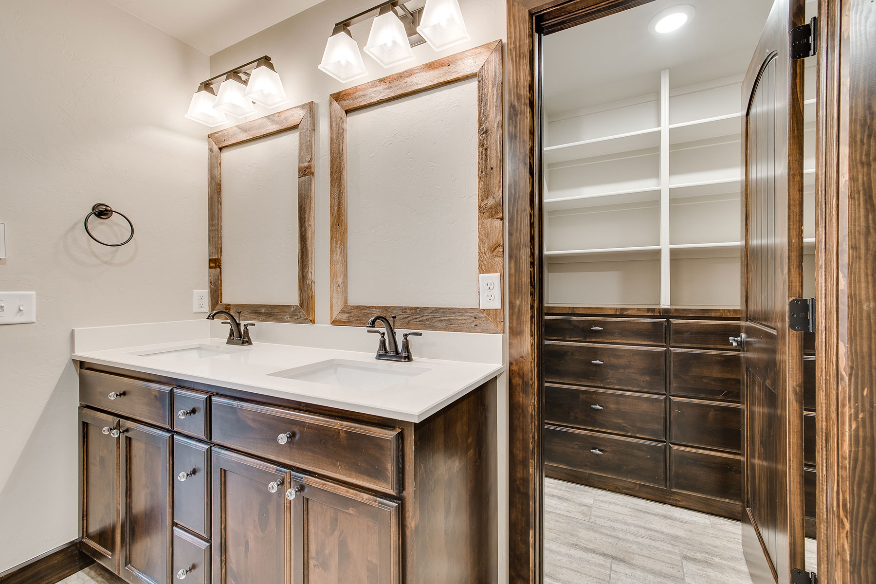 bathroom pole barn home