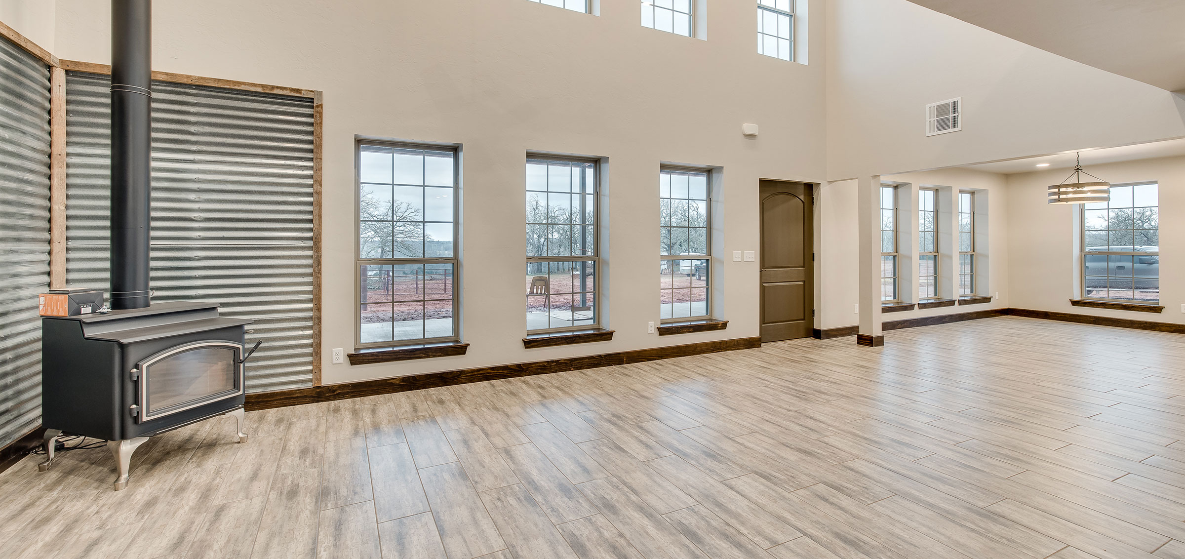 Pole barn Home Interior